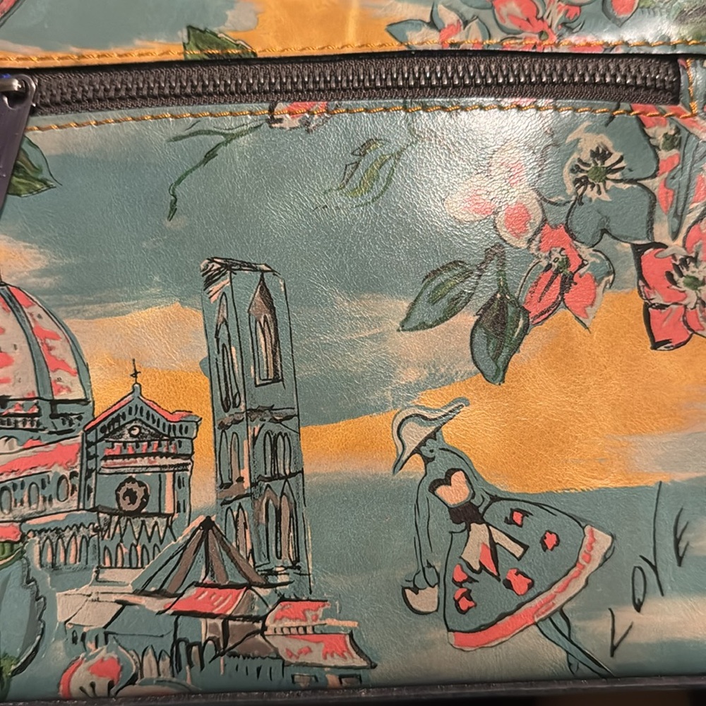 NWT Patricia Nash Beautiful Girl Chauny Collection 2-Way Bag - Picture 12 of 12
